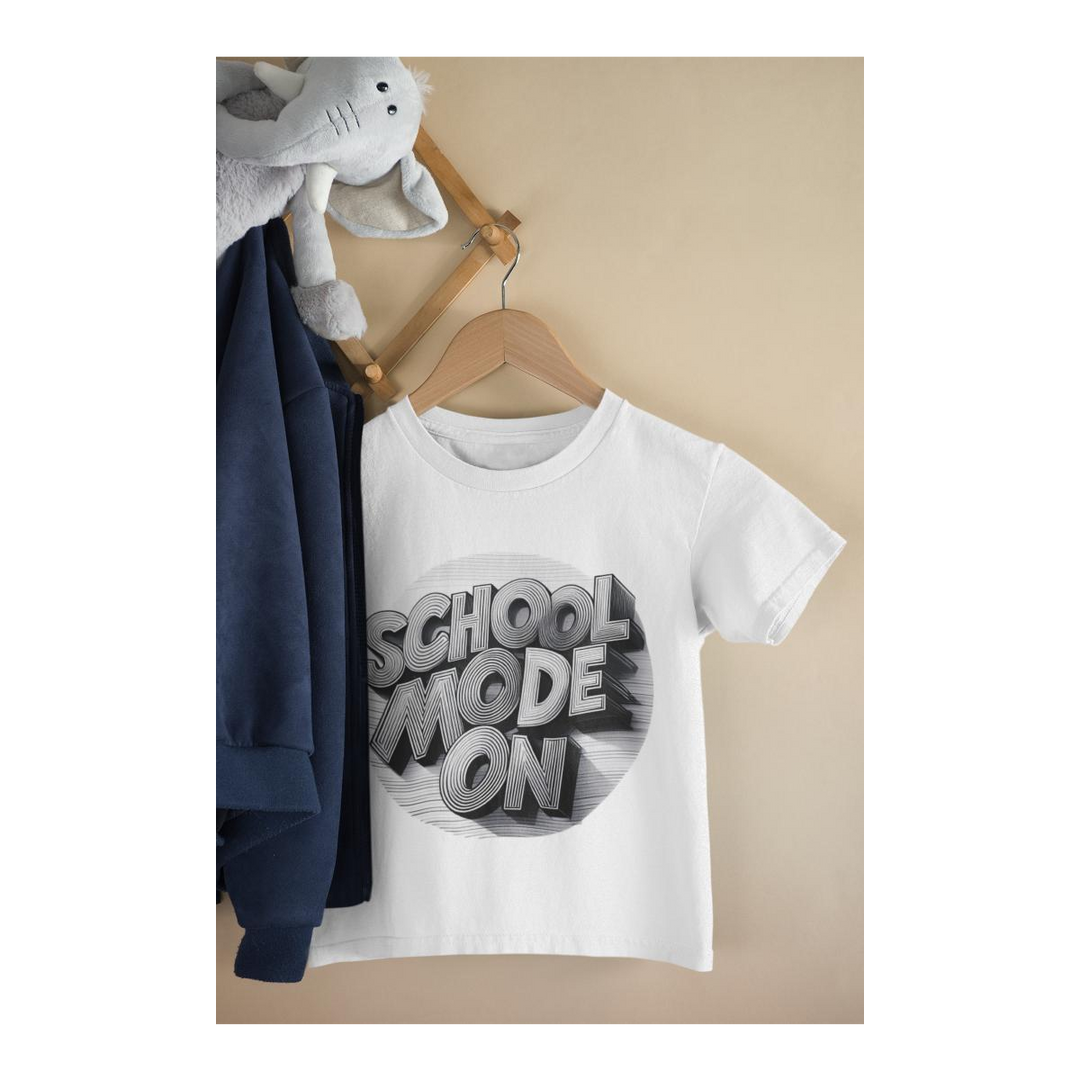 Kinder T-Shirt School Mode On