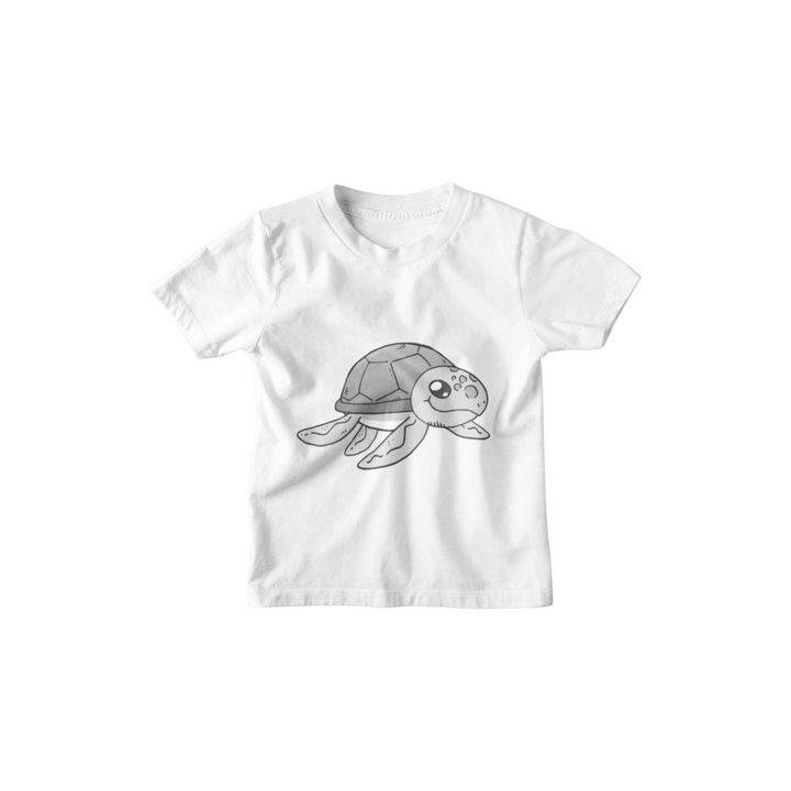 Kinder T-Shirt Süsse Schildkröte