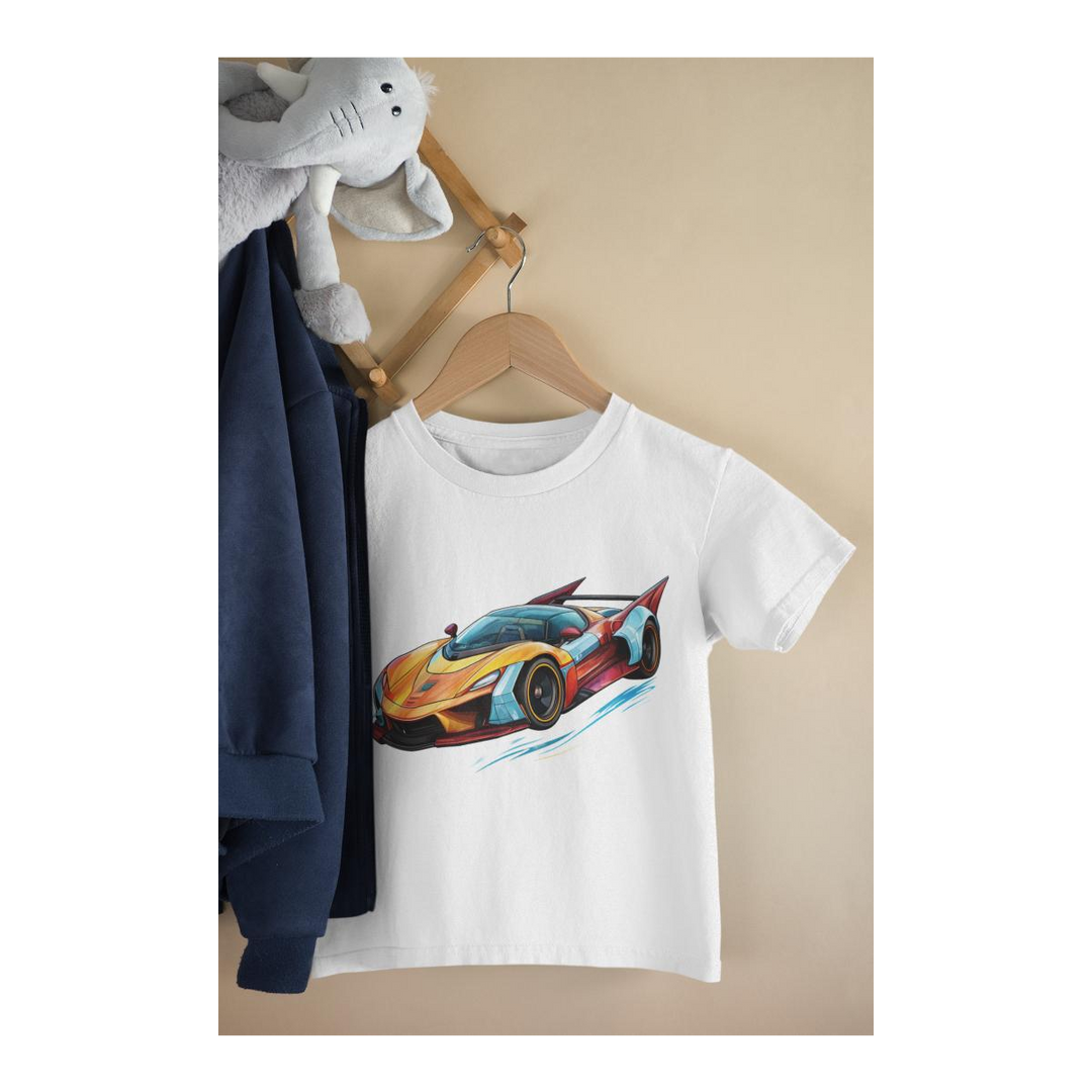 Kinder T-Shirt Supercar