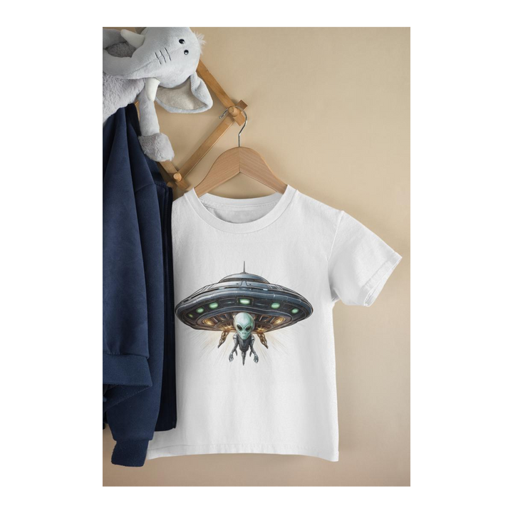 Kinder T-Shirt Ufo Raumschiff 4