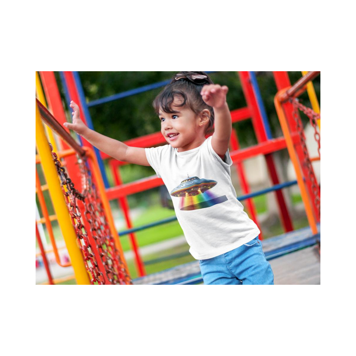 Kinder T-Shirt Ufo Raumschiff 5