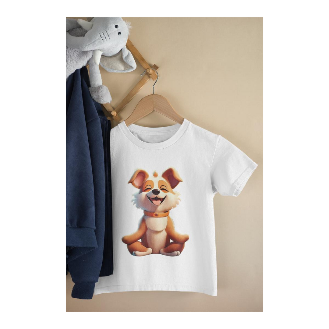Kinder T-Shirt Yoga Dog