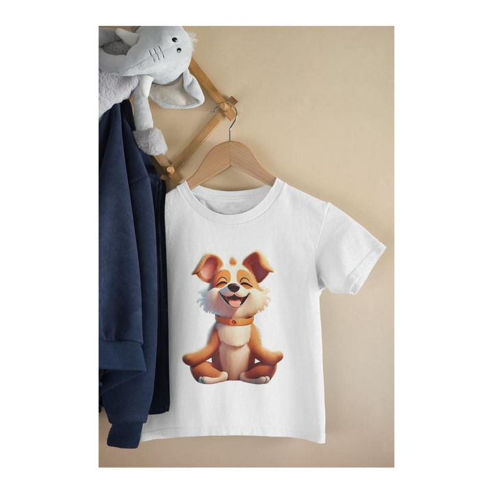 Kinder T-Shirt Yoga Dog