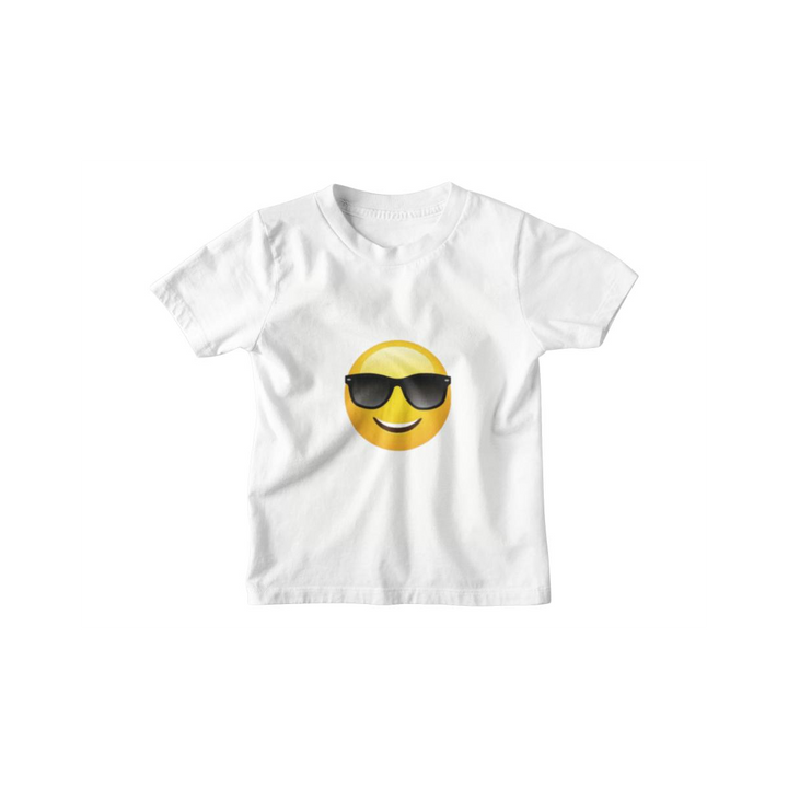 Kinder T-Shirt Funny Emoji Cool