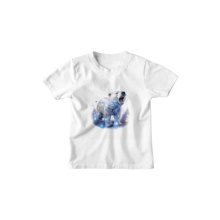 Kinder T-Shirt magischer Eisbär