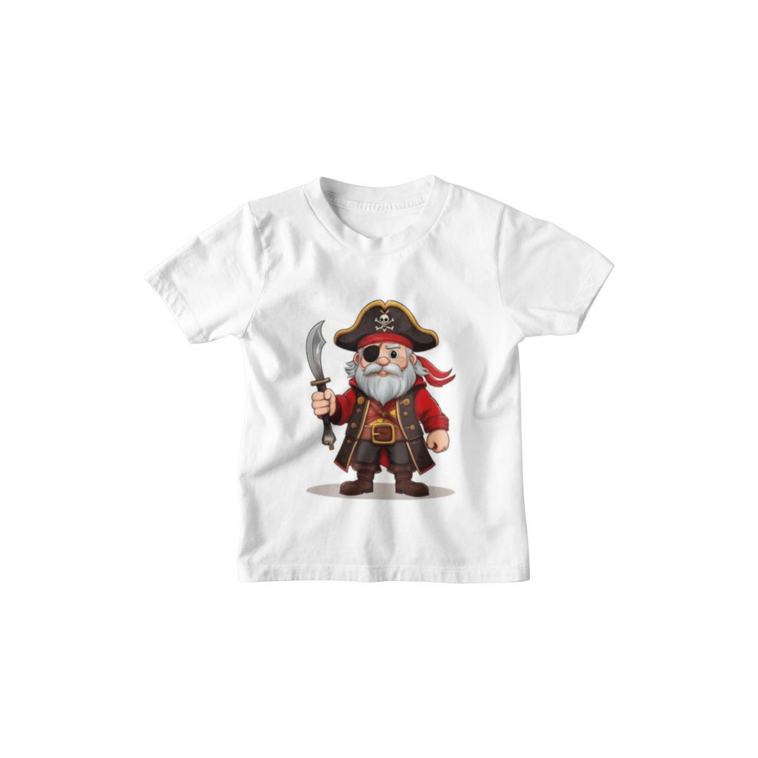 Kinder T-Shirt old Comic Pirat Olaf