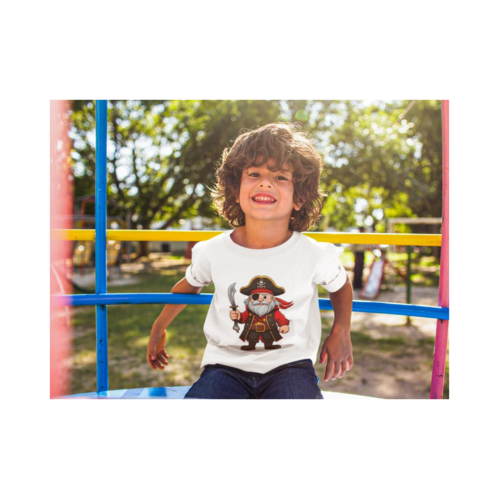 Kinder T-Shirt old Comic Pirat Olaf