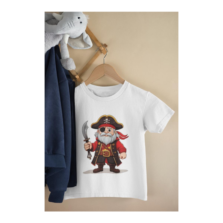Kinder T-Shirt old Comic Pirat Olaf