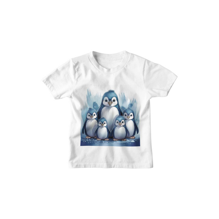Kinder T-Shirt Süsse Pinguine
