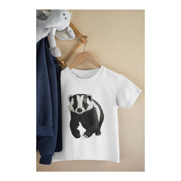 Kinder T-Shirt süsser Dachs