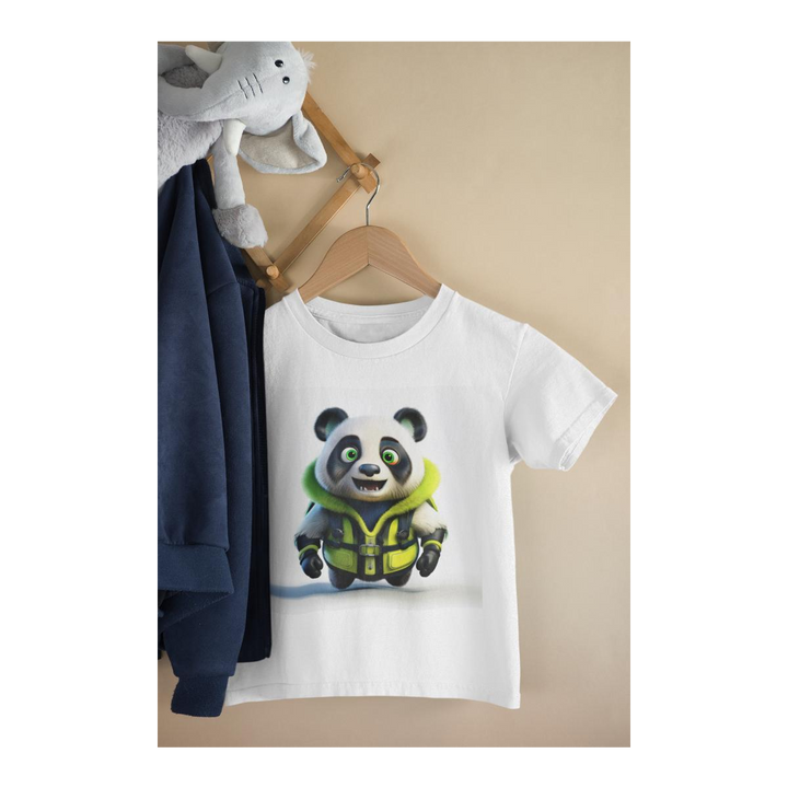 Kinder T-Shirt süsser Panda