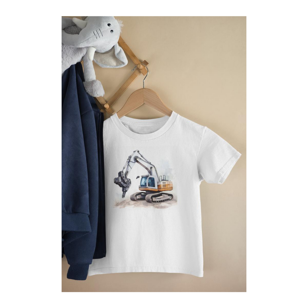 Kinder T-Shirt watercolor Bagger