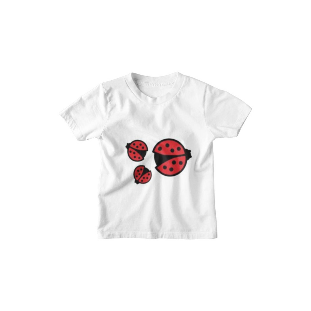 Kinder T-Shirt Set Marienkäfer