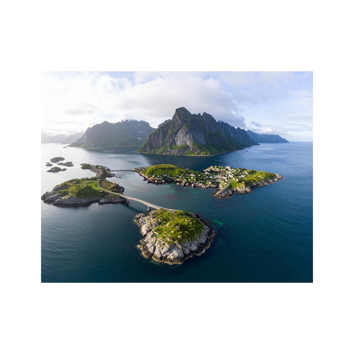 Dekokissen-Set Lofoten Norwegen