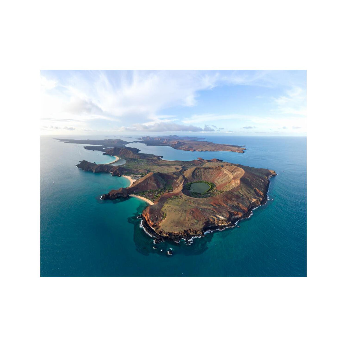 Dekokissen-Set Galapagos Insel