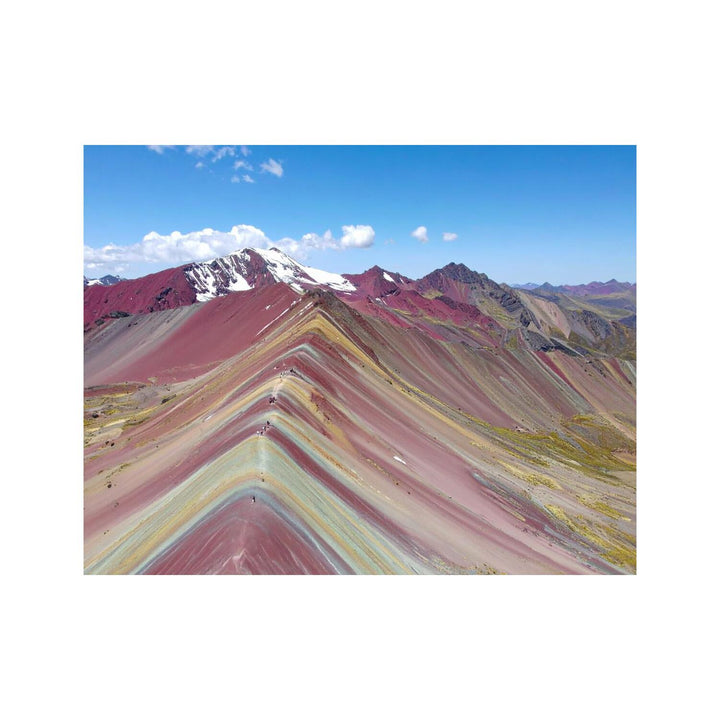 Dekokissen-Set Regenbogenberge Bolivien