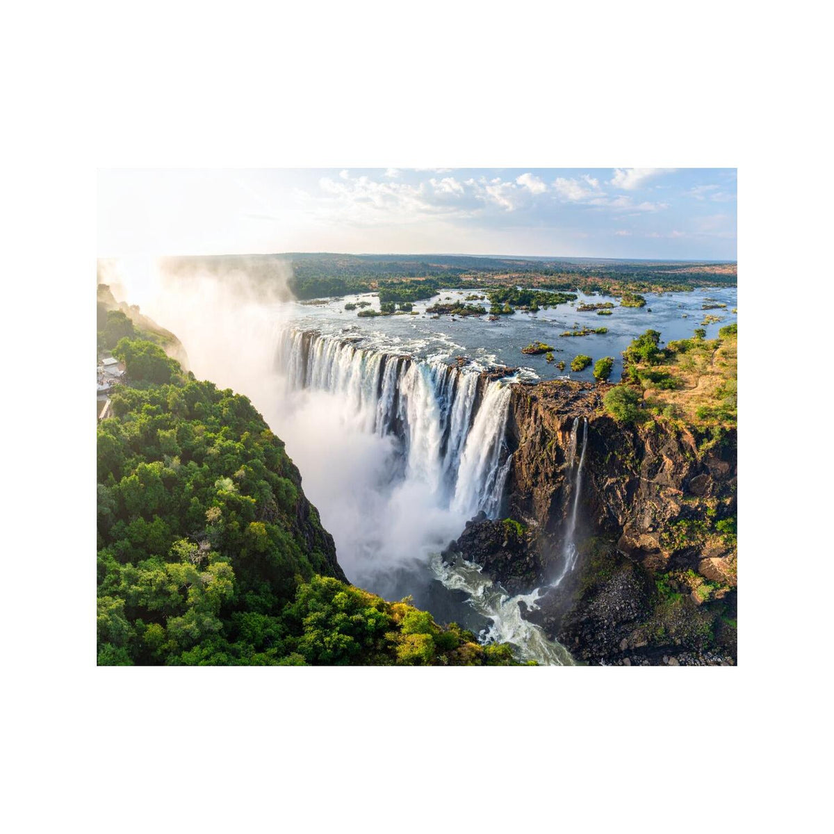 Dekokissen-Set Victoriafälle in Zimbabwe
