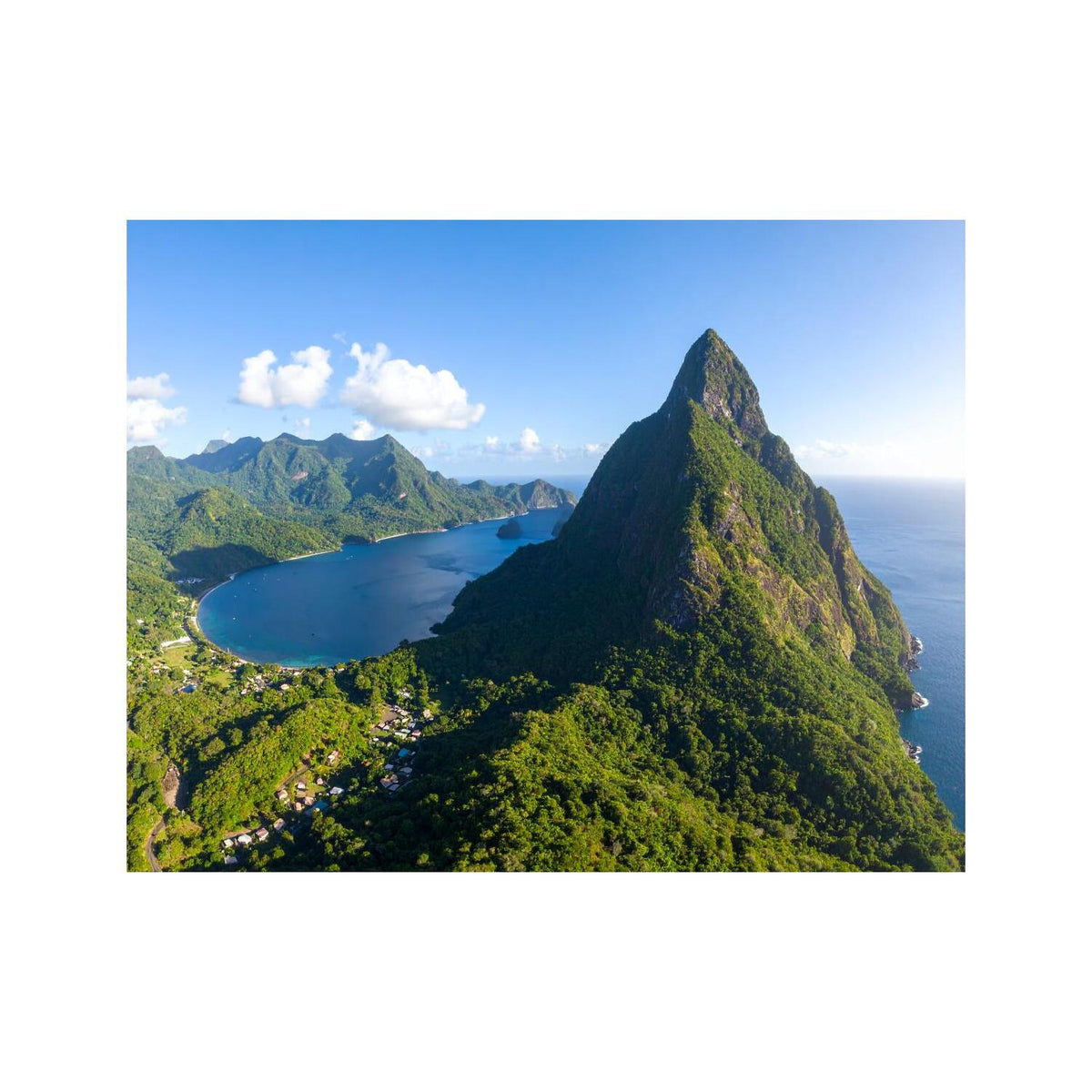 Dekokissen-Set Pitons St. Lucia