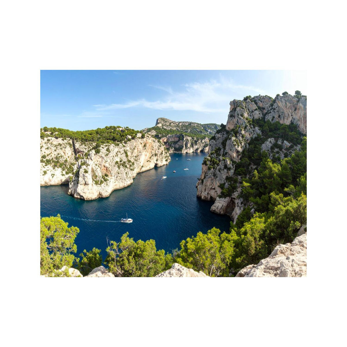 Dekokissen-Set Calanques Frankreich