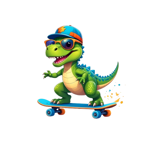 Baby- Body Set 3teilig skating Dino 3