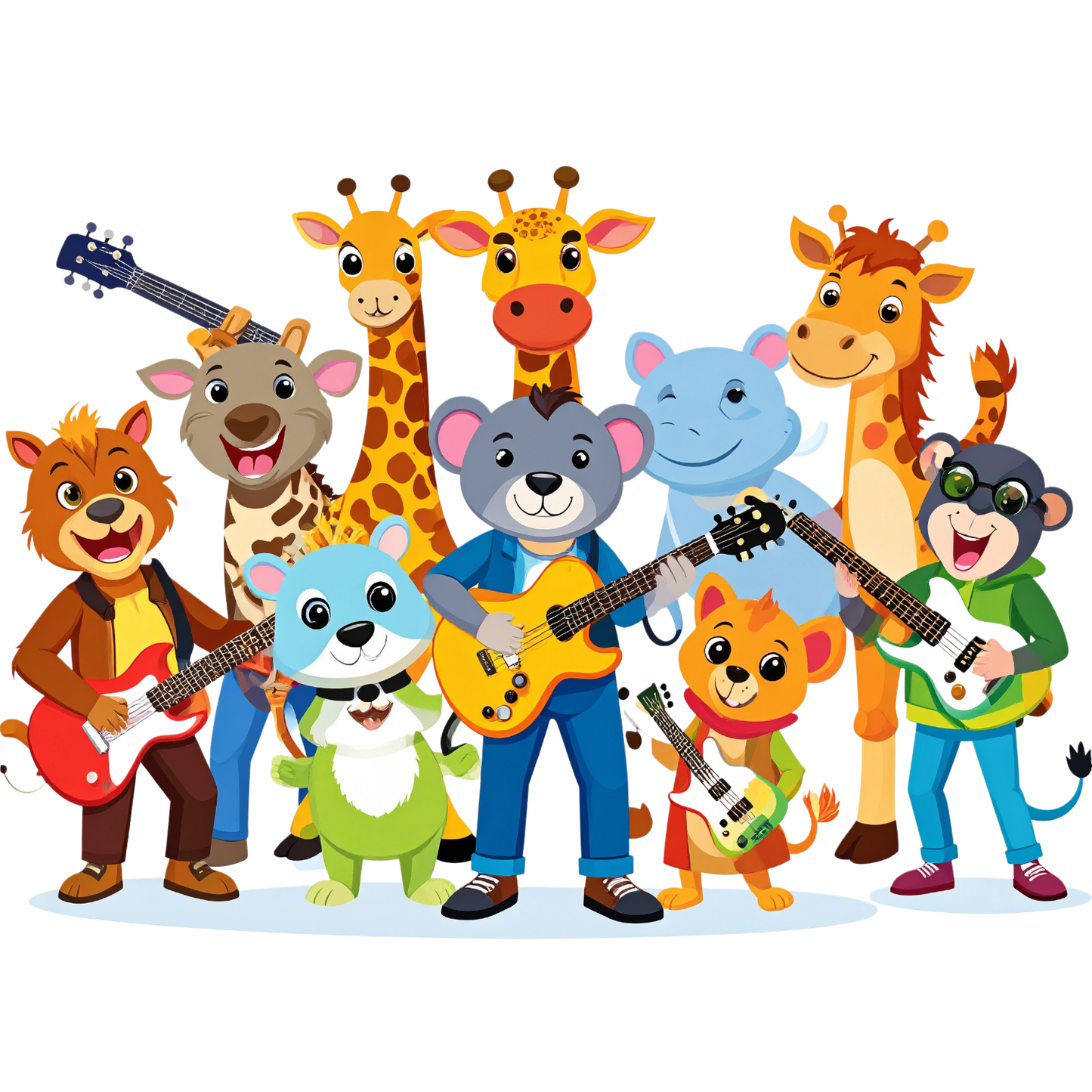 Schulrucksack-Set tierische Band 2