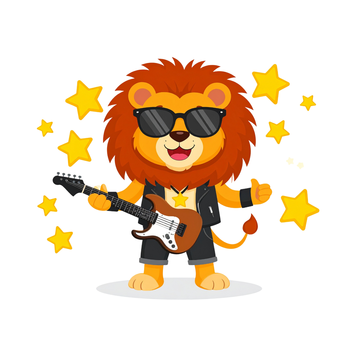 Turnbeutel Rockstar Löwe 2