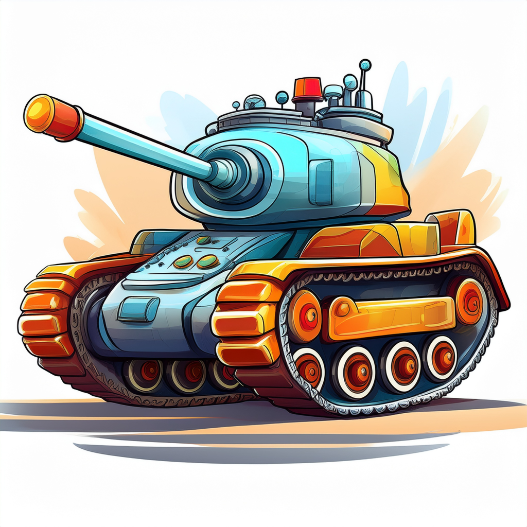 Schulrucksack-Set Milität Panzer 3