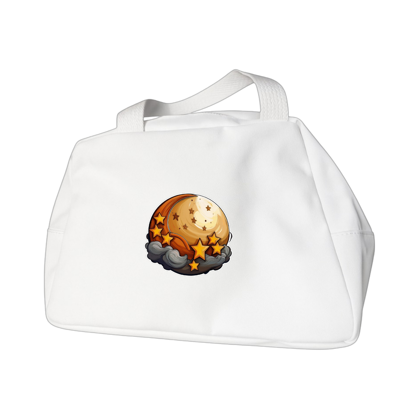 Schulrucksack-Set Sterne und Mond (4 Taschen)