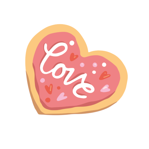 Schulrucksack-Set The love Cookie