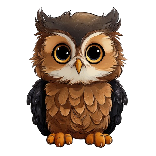 Schulrucksack-Set süsse Eule