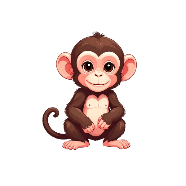 Baby Body comic Affe