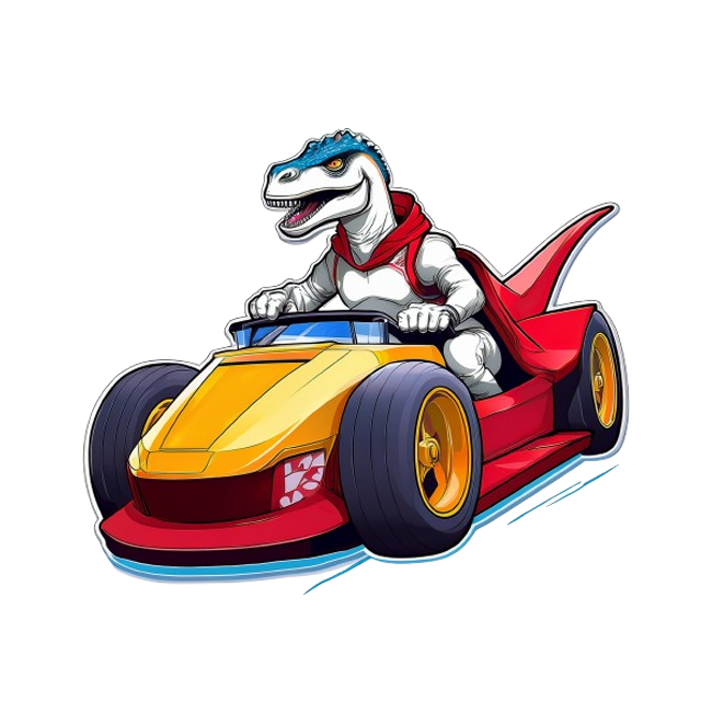 Baby Body comic Dino Racer