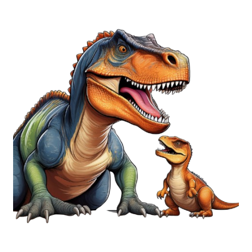 Baby Body Dino mit Baby