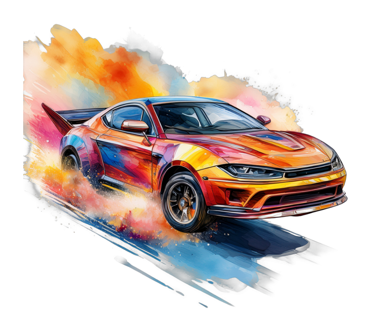 Baby Body Aquarell-Auto