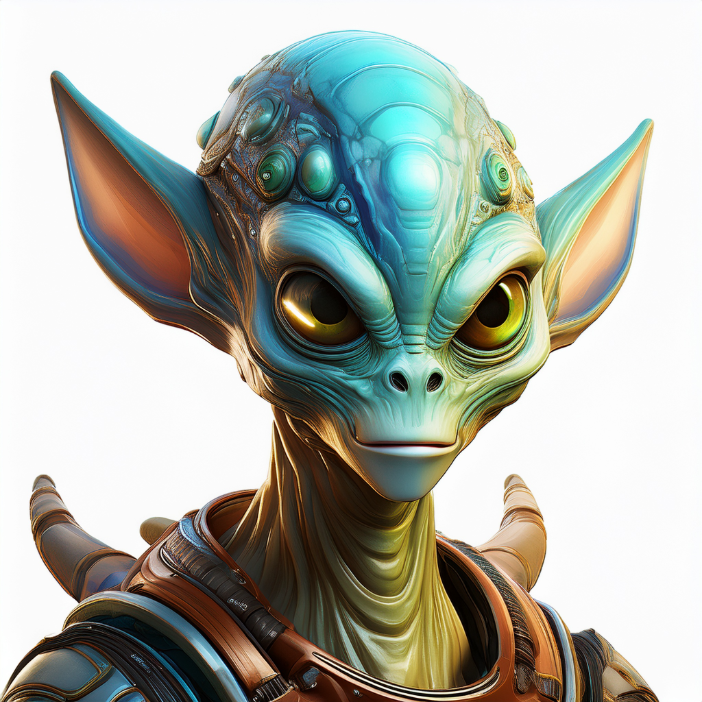 Schulrucksack-Set mythischer Alien