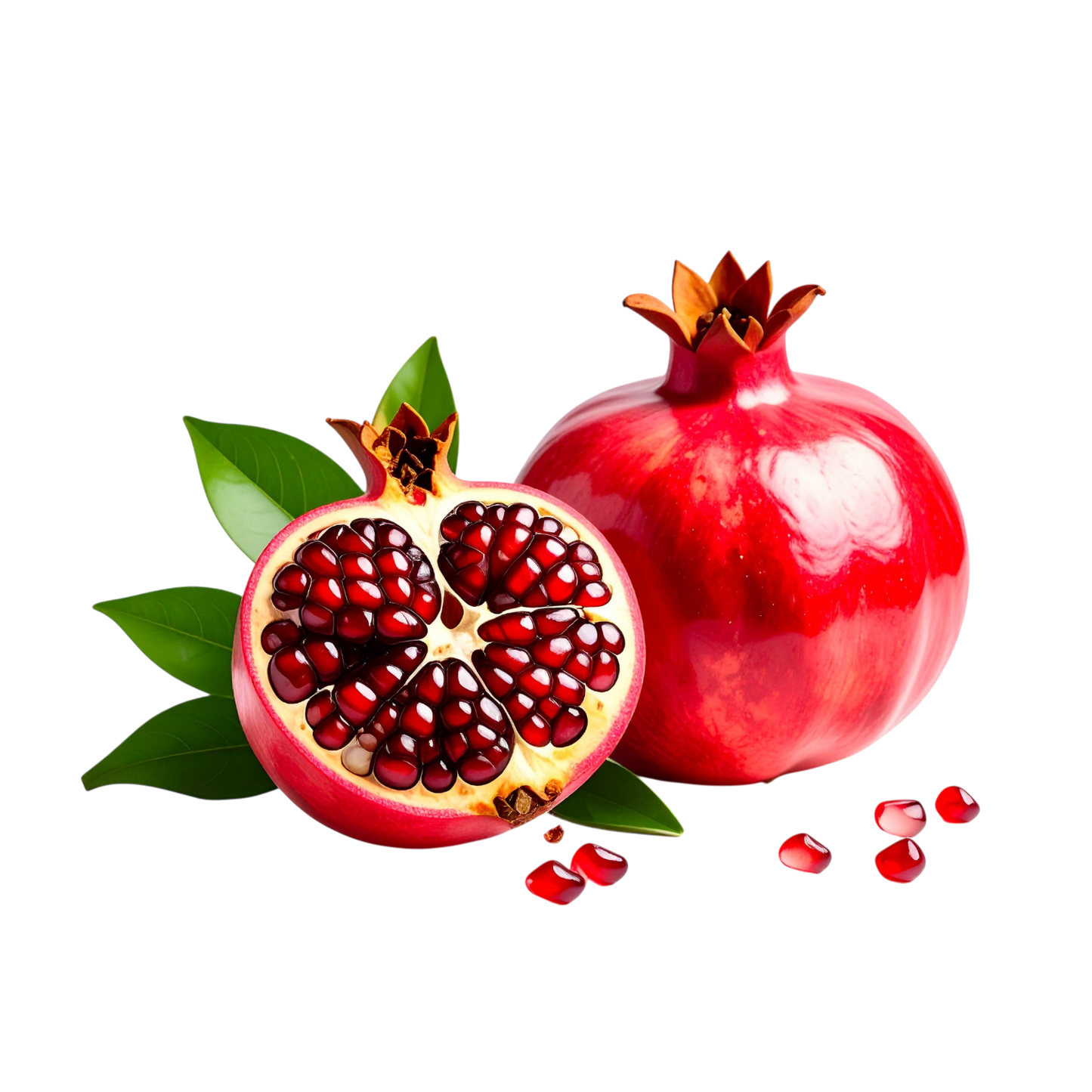 Schulrucksack-Set realistischer Granatapfel