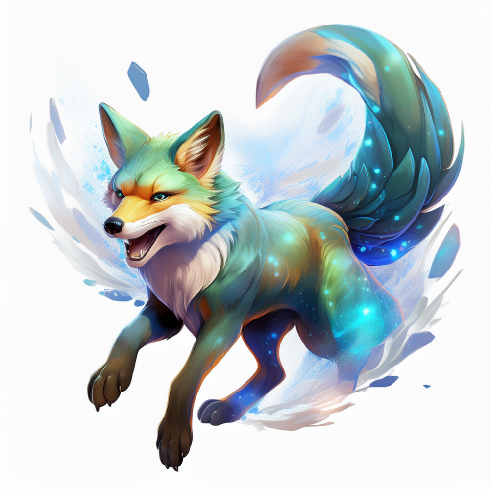 Turnbeutel magischer Fuchs 3
