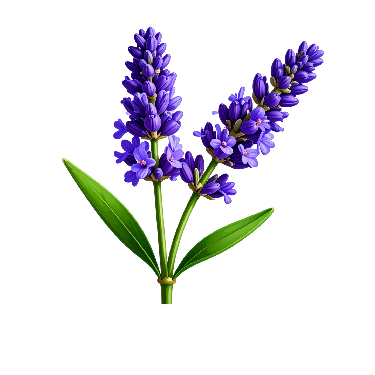 Turnbeutel wunderschöne realistische Lavendel Blume