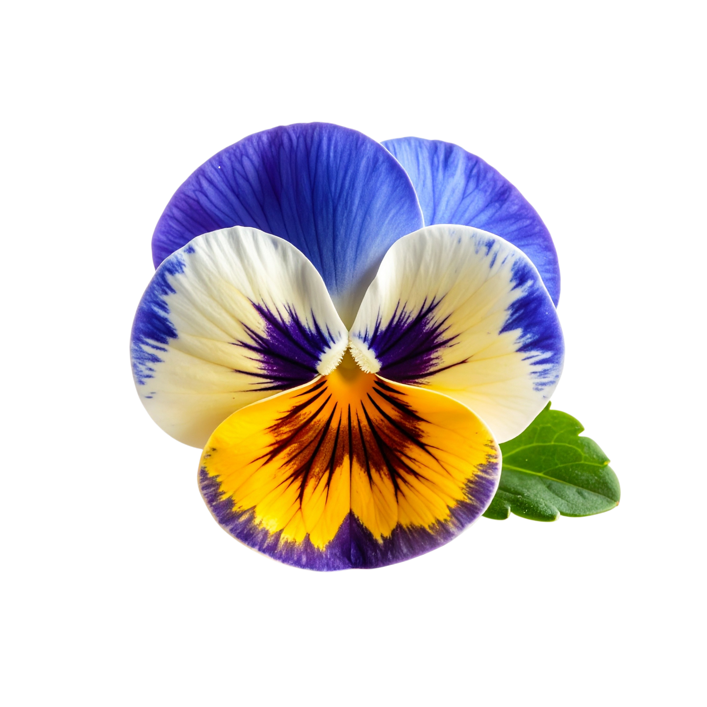Turnbeutel wunderschöne Stiefmütterchen-Blume 2