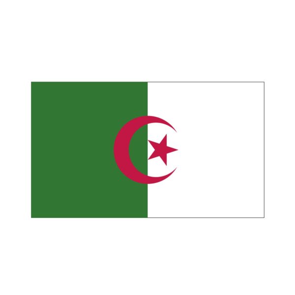 Kinder T-Shirt Algerien Flagge