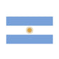 Dekokissen-Set Argentinien Flagge