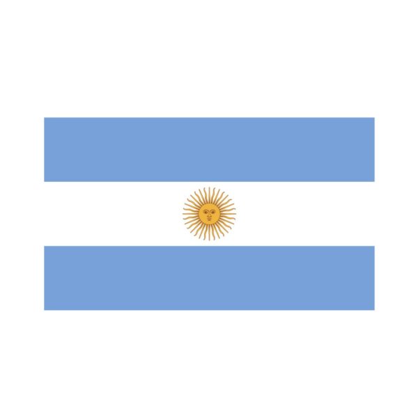 Dekokissen-Set Argentinien Flagge