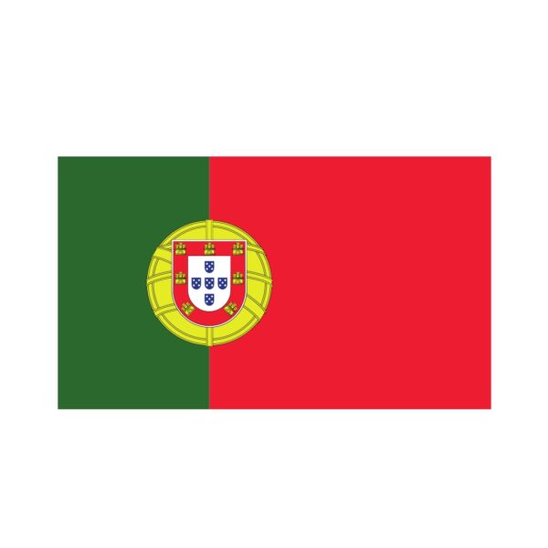 Dekokissen-Set Portugal Flagge