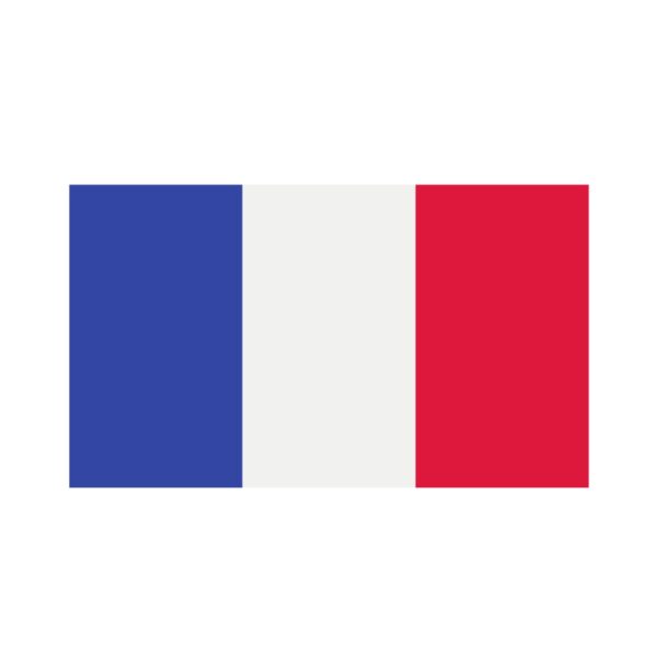 Dekokissen-Set Frankreich Flagge