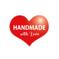 Kinder T-Shirt Handmade with Love