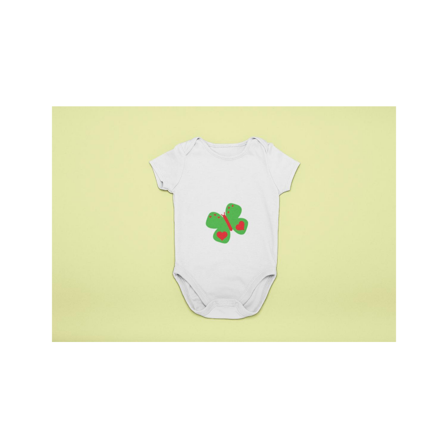 Baby- Body Set 3teilig Love Natur Schmetterling