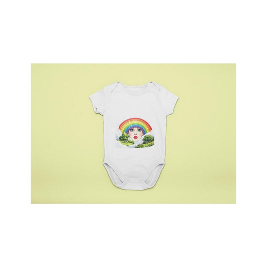 Baby- Body Set 3teilig Regenbogengesicht 1