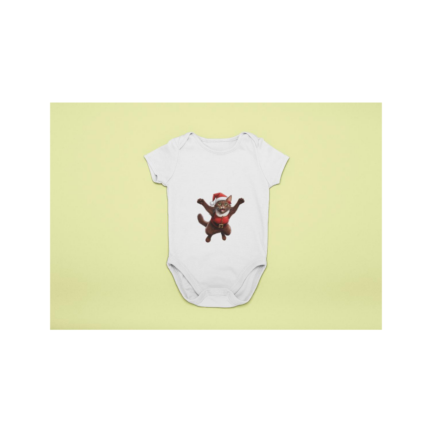 Baby- Body Set 3teilig Santa Cat