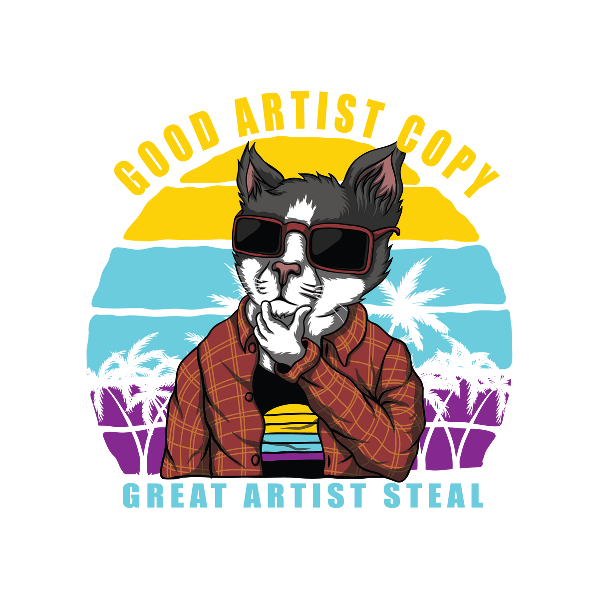Kinder T-Shirt Good vs Great Artist