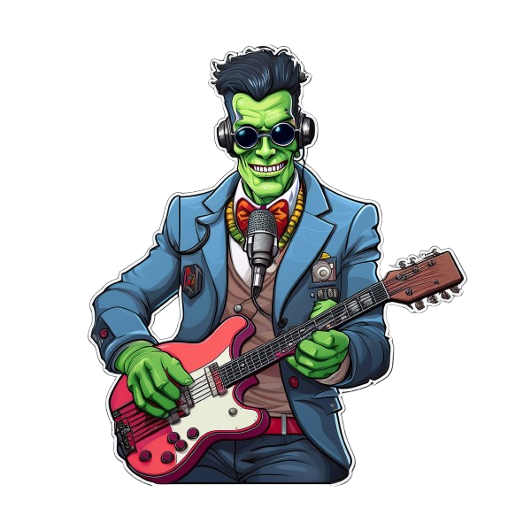 Kinder T-Shirt Frankenstein Rocks